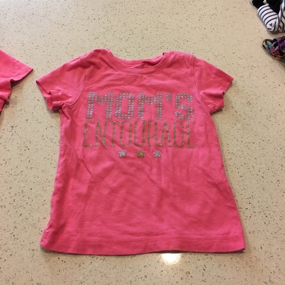 Pink Moms Entourage Sparkle T Shirt Sister Set - Picture 4 of 7